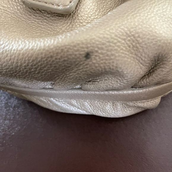 Beautiful gold Cole Haan hobo bag. - Picture 5 of 13